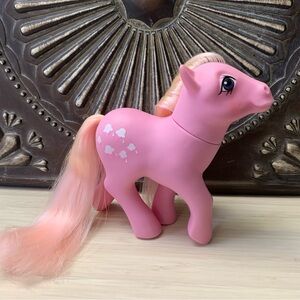 Vintage My Little Pony Lickety Split Hasbro G1 Pink White Ice Cream Cones